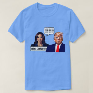 Camiseta Kamala Harris dice Bloquear a Trump