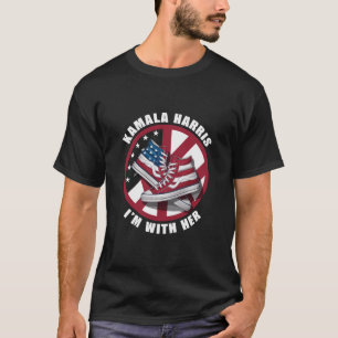 Camiseta Kamala Harris Estoy con su universo patriótico