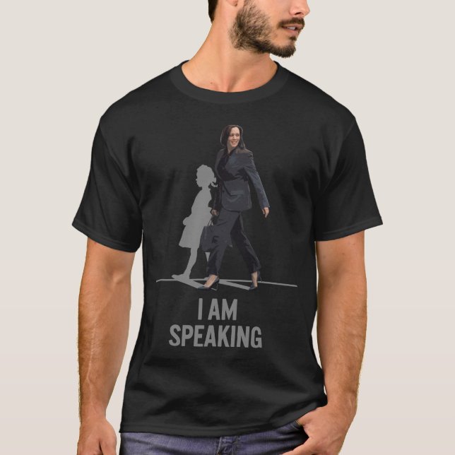 Camiseta Kamala Harris Estoy Hablando Puentes de Ruby Shirt (Anverso)