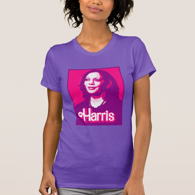 Camiseta Kamala Harris Fan Pink (Anverso)