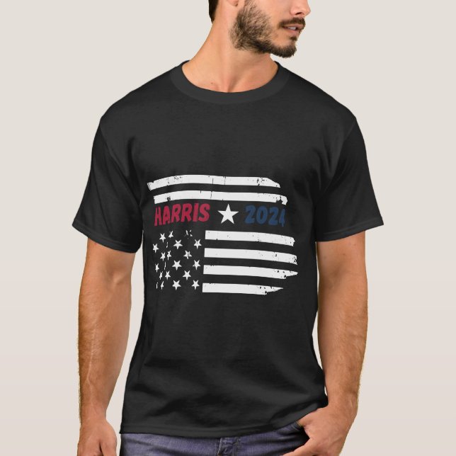 Camiseta  Kamala Harris for President 2024 (Anverso)
