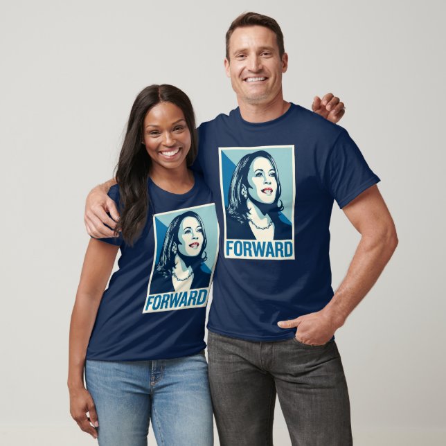 CAMISETA KAMALA HARRIS FORWARD (Unisexo)