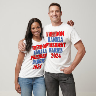 Camiseta Kamala Harris Freedom 2024