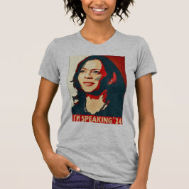 Camiseta Kamala Harris Funny I'm Speaking'24