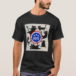 Camiseta Kamala Harris Halloween Spookeen Ghosts Black T