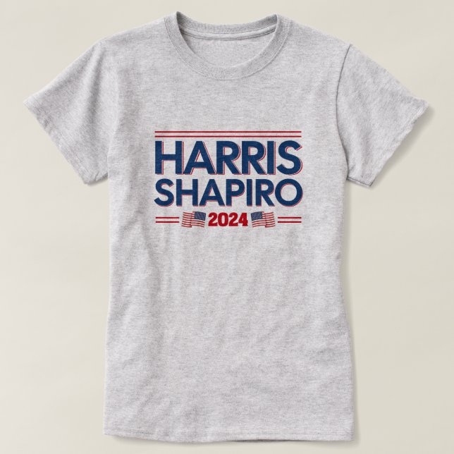 Camiseta Kamala Harris Josh Shapiro 2024 (Diseño del anverso)