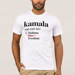 Camiseta Kamala Harris Madame Vicepresidenta