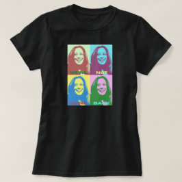 Camiseta Kamala Harris: No vamos a regresar al arte pop