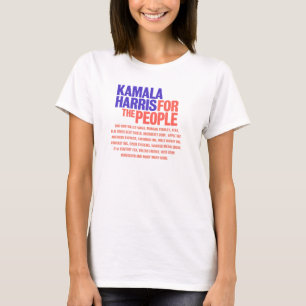 Camiseta Kamala Harris: Para la gente rica que corre