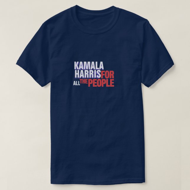 Camiseta Kamala Harris para TODA LA gente (Diseño del anverso)