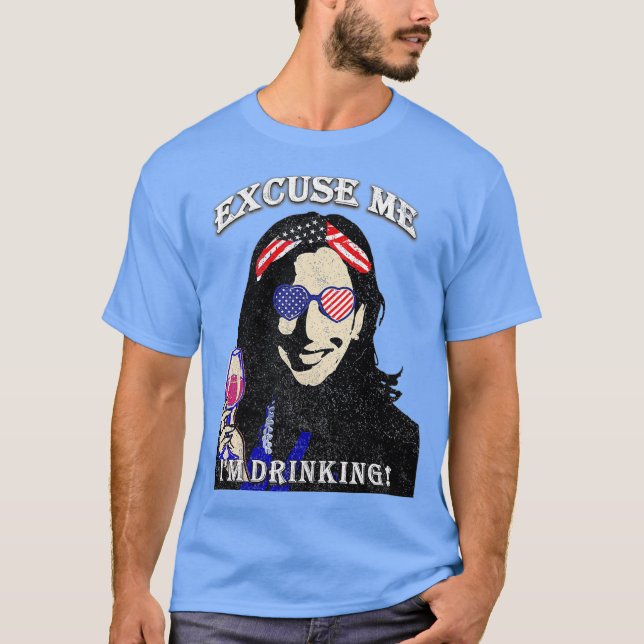 Camiseta Kamala Harris Perdone Me Estoy Recuperando La Bebi (Anverso)