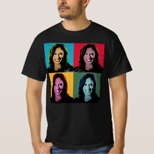 Camiseta KAMALA HARRIS Pintura Pop Art