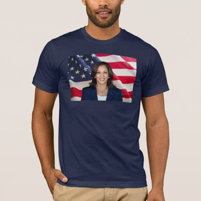 Camiseta Kamala Harris por América (Anverso)