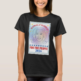Camiseta Kamala Harris Por El Poster De La Campaña People 2