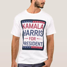 Camiseta Kamala Harris por el presidente