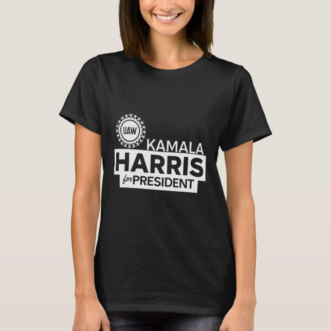 Camiseta Kamala Harris Por El Presidente 2024 (Anverso)