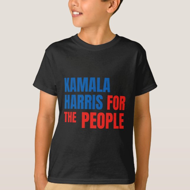 Camiseta Kamala Harris Por El Presidente Popular Estadounid (Anverso)