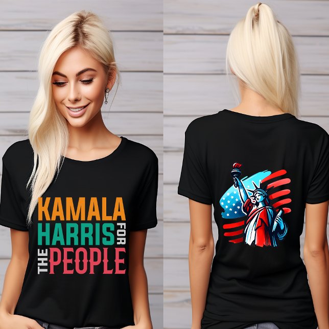 Camiseta "Kamala Harris" por el pueblo (Subido por el creador)