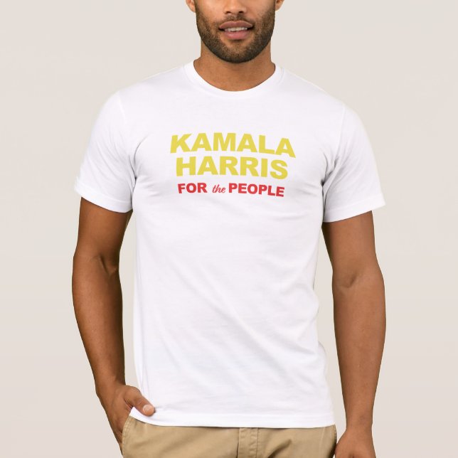 Camiseta Kamala Harris por la gente (Anverso)