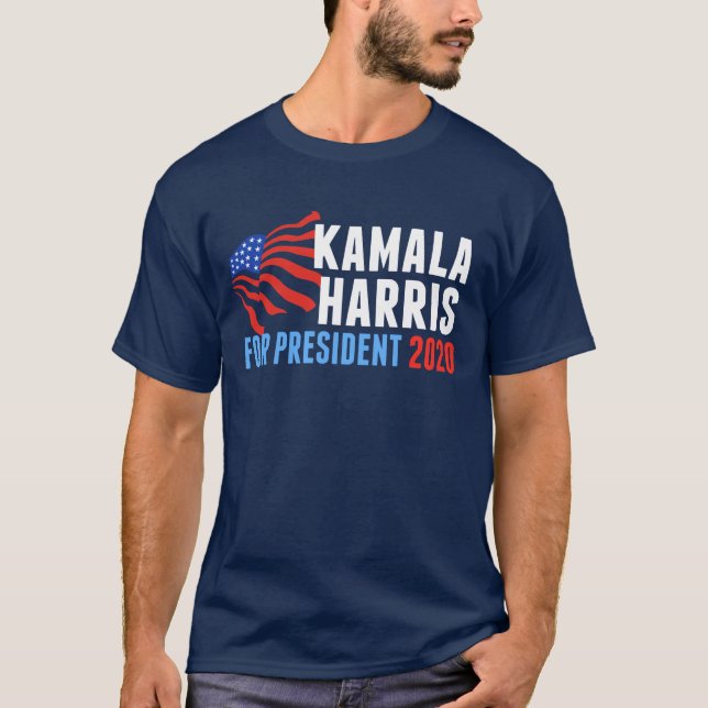Camiseta Kamala Harris por la presidencia 2020 (Anverso)