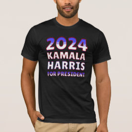 Camiseta Kamala Harris por la presidencia de 2024