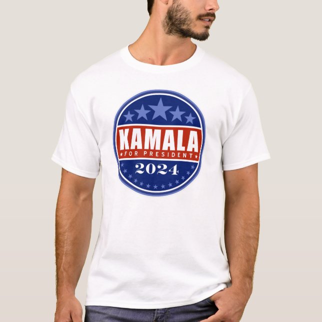 Camiseta Kamala Harris por la presidencia de 2024 (Anverso)
