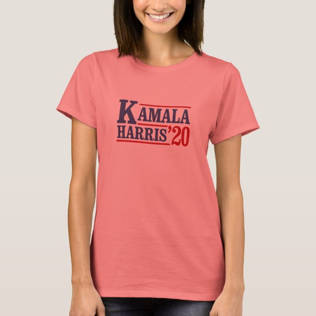 Camiseta Kamala Harris por la presidencia en 2020 - (Anverso)
