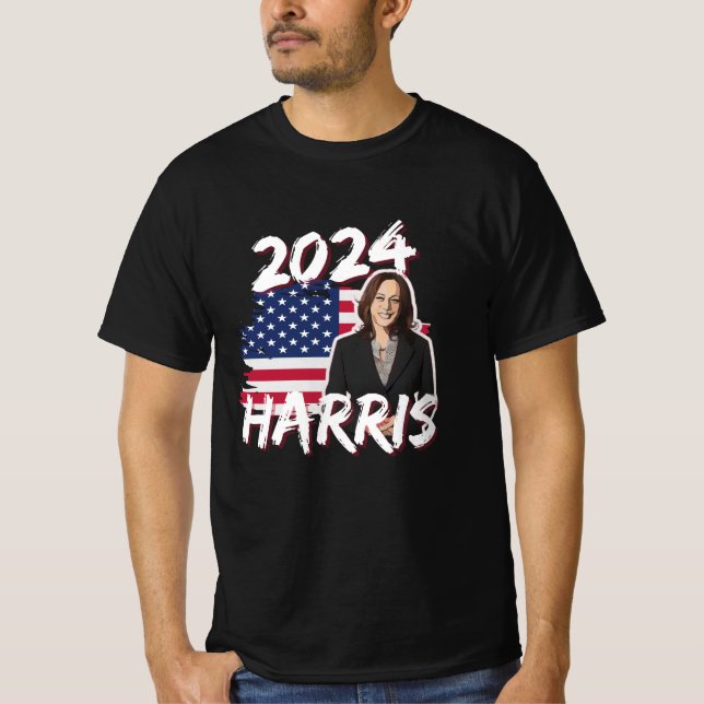 Camiseta Kamala Harris por las elecciones presidenciales 20 (Anverso)
