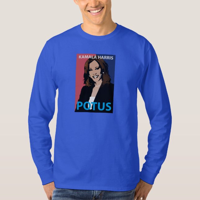 Camiseta Kamala Harris "Potus" (Anverso)