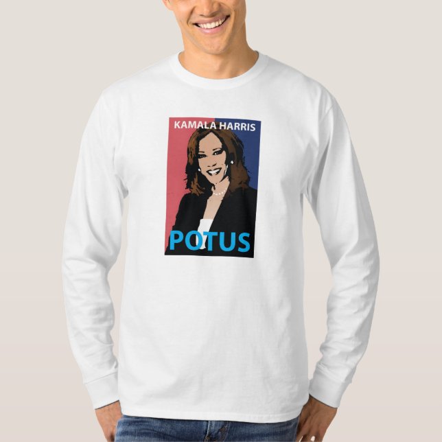 Camiseta Kamala Harris "Potus" (Anverso)