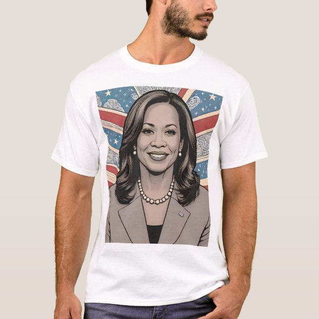 Camiseta kamala harris presidente 2024 estados unidos (Anverso)
