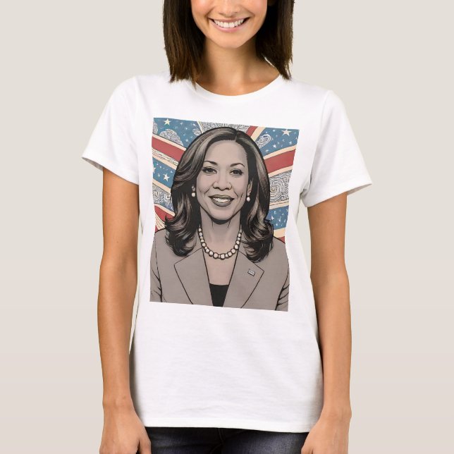 Camiseta kamala harris presidente de estados unidos 2024 (Anverso)
