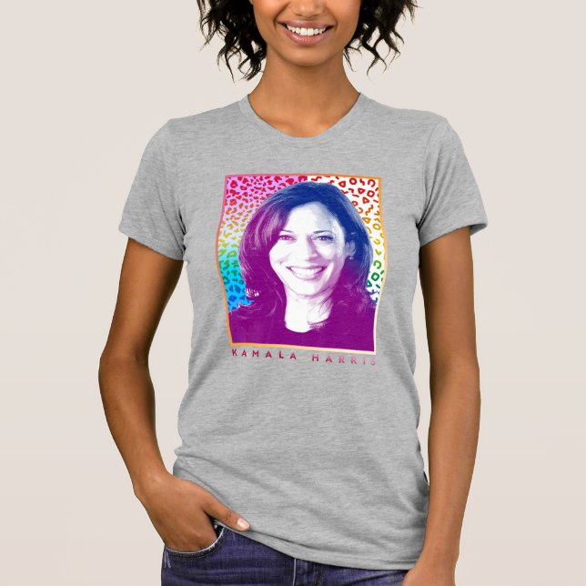 Camiseta Kamala Harris Pride T-Shirt (Anverso)