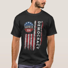 Camiseta Kamala Harris Reemplaza a Biden Presidente Democra