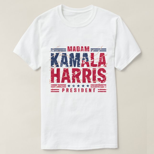 Camiseta Kamala Harris Señora Presidenta (Diseño del anverso)