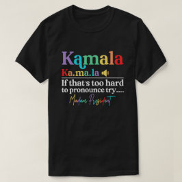 Camiseta Kamala Harris Señora Presidenta