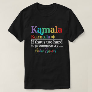 Camiseta Kamala Harris Señora Presidenta