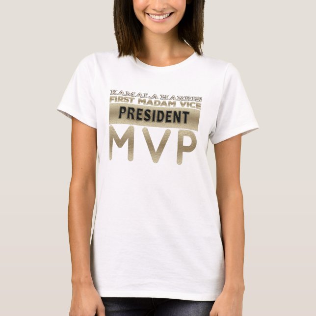 Camiseta Kamala Harris Señora Vicepresidenta MVP (Anverso)