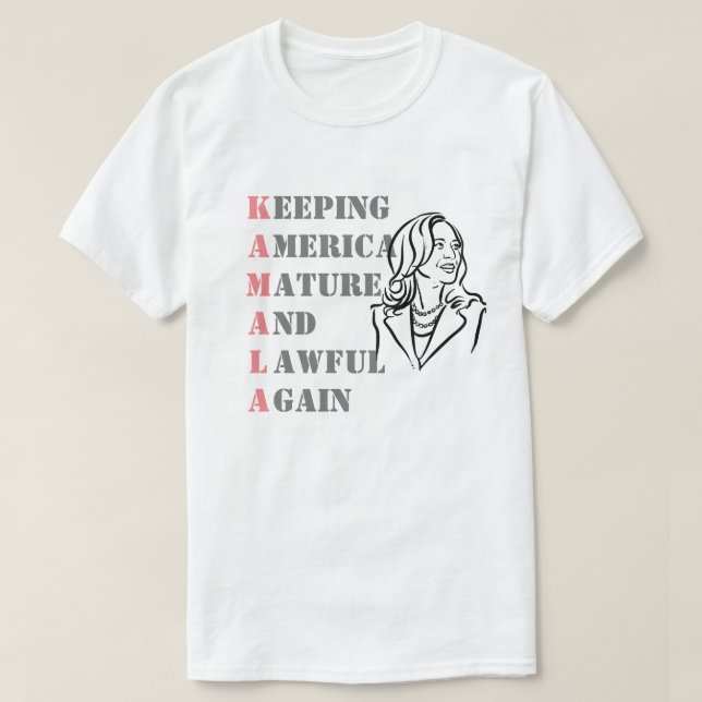 Camiseta Kamala Harris T-Shirt (Diseño del anverso)