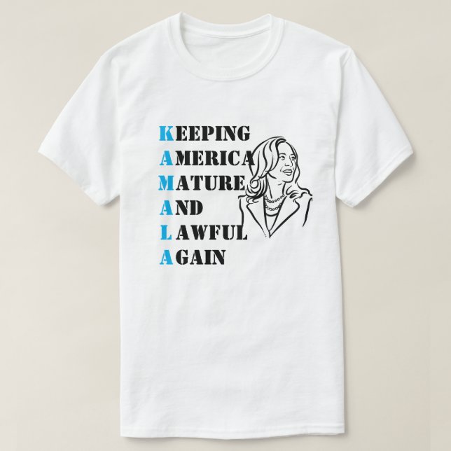 Camiseta Kamala Harris T-Shirt (Diseño del anverso)