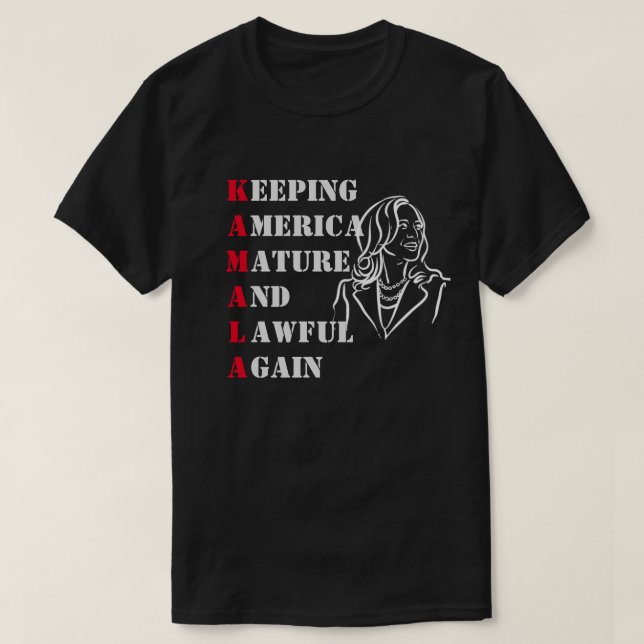 Camiseta Kamala Harris T-Shirt (Diseño del anverso)