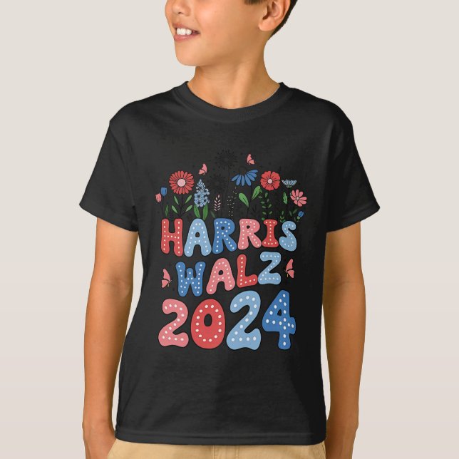 Camiseta Kamala Harris Tim Waltz (Anverso)