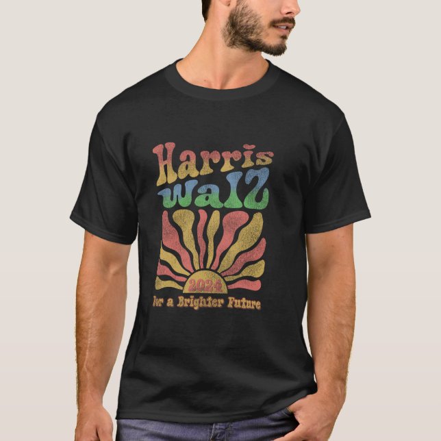 Camiseta Kamala Harris Tim Waltz Harris Waltz Elecciones 20 (Anverso)