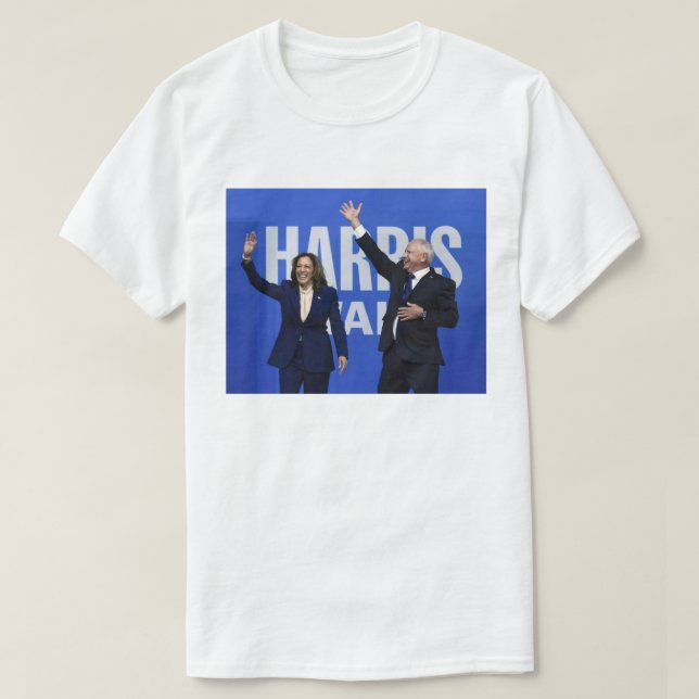 Camiseta Kamala Harris Tim Walz (Diseño del anverso)