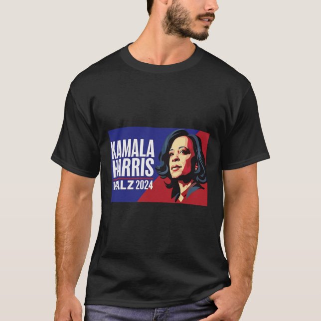 Camiseta Kamala Harris Tim Wheimer Waltz 2024 (Anverso)