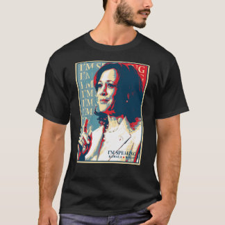 Camiseta Kamala Harris Voy a hablar sobre las elecciones pr