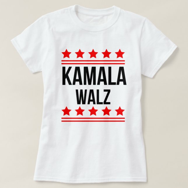 Camiseta Kamala Harris Y Tim Walz 2024 (Diseño del anverso)