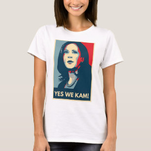 Camiseta Kamala Harris Yes We Kam