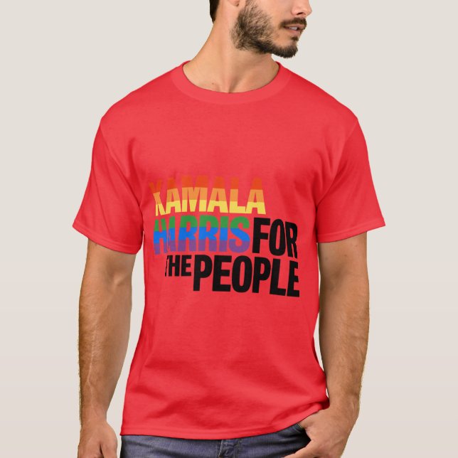 Camiseta Kamala, la Pegatina LGBT, Kamala para los gays del (Anverso)