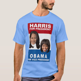 Camiseta Kamala Michelle Obama 2024 Obama 2024 Elección Sma
